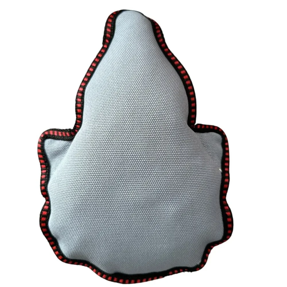 Merry & Bright Raccoon Crinkle Cutie Dog‎ Toy  Plush Front Nylon Back, Squeaker